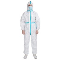 High quality Corona Virus Disposable Coverall Surgical hospital Protection Cloth Suit Protective Clothing